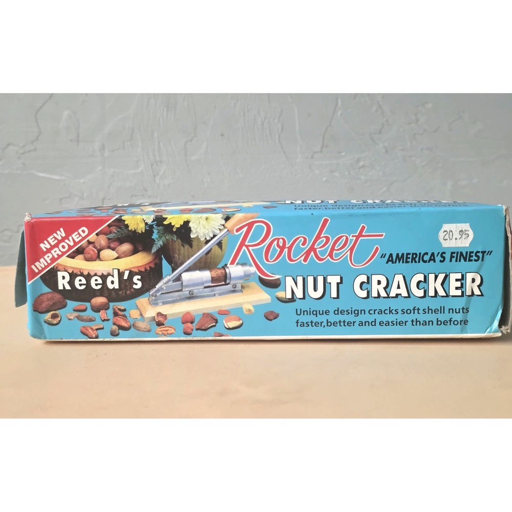 Vintage Reed's Rocket‎ Model 815 Nut Cracker in Original Box. MIS 1